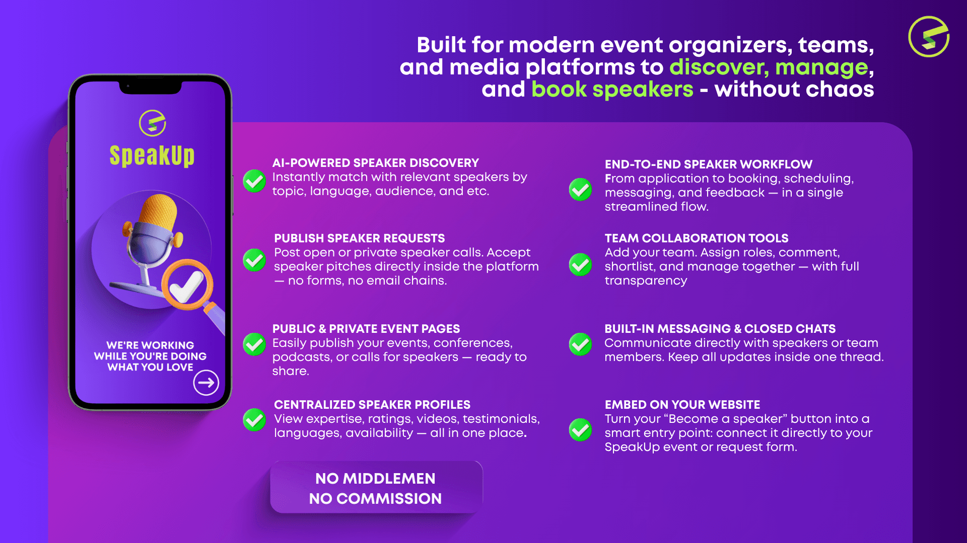 keynote speaker request, AI speaker match, book speaker online